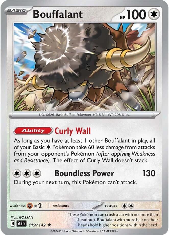 Bouffalant (119/142) [Scarlet & Violet: Black Star Promos] | Gear Gaming Bentonville