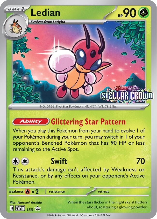 Ledian (SVP133) [Scarlet & Violet: Black Star Promos] | Gear Gaming Bentonville