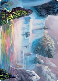 Glittering Frost Art Card (Gold-Stamped Signature) [Kaldheim Art Series] | Gear Gaming Bentonville