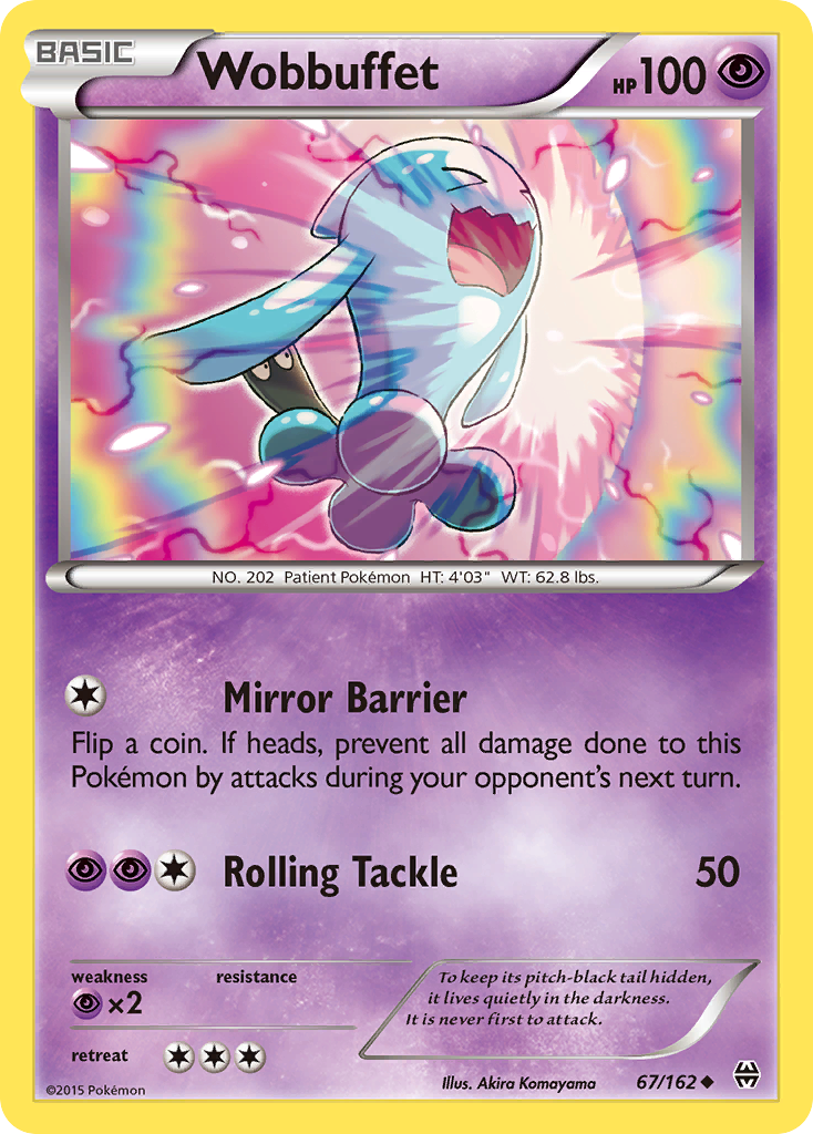 Wobbuffet (67/162) [XY: BREAKthrough] | Gear Gaming Bentonville