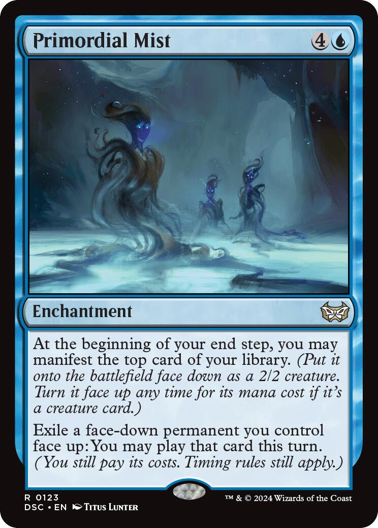 Primordial Mist [Duskmourn: House of Horror Commander] | Gear Gaming Bentonville