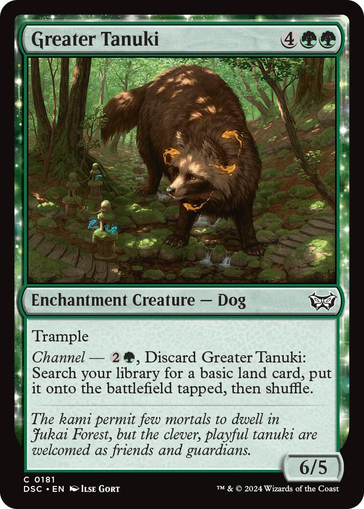 Greater Tanuki [Duskmourn: House of Horror Commander] | Gear Gaming Bentonville