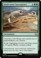 Sandwurm Convergence [Duskmourn: House of Horror Commander] | Gear Gaming Bentonville