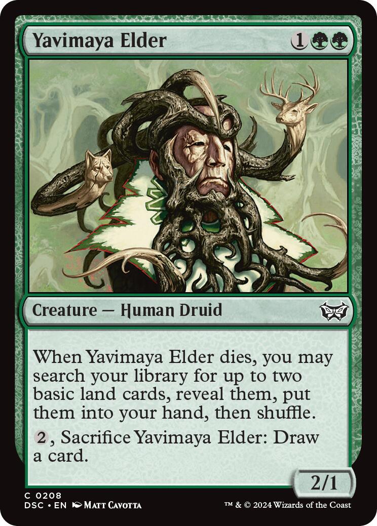 Yavimaya Elder [Duskmourn: House of Horror Commander] | Gear Gaming Bentonville