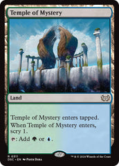 Temple of Mystery [Duskmourn: House of Horror Commander] | Gear Gaming Bentonville