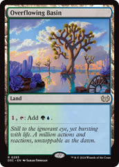 Overflowing Basin [Duskmourn: House of Horror Commander] | Gear Gaming Bentonville