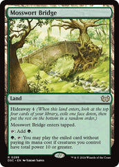 Mosswort Bridge [Duskmourn: House of Horror Commander] | Gear Gaming Bentonville