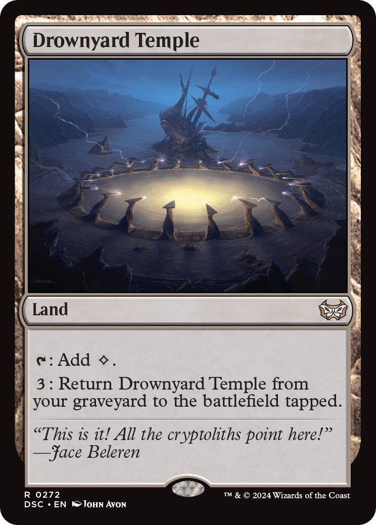 Drownyard Temple [Duskmourn: House of Horror Commander] | Gear Gaming Bentonville