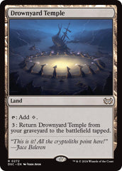 Drownyard Temple [Duskmourn: House of Horror Commander] | Gear Gaming Bentonville