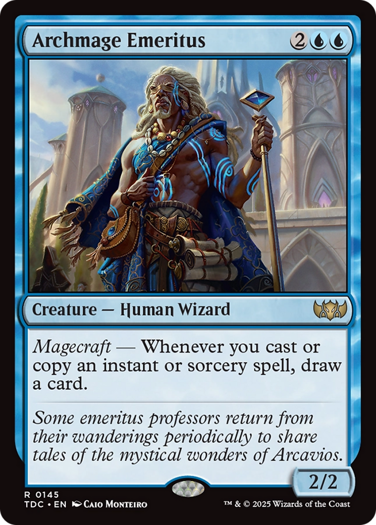 Archmage Emeritus [Tarkir: Dragonstorm Commander] | Gear Gaming Bentonville
