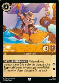 Chip - Ranger Leader (12/204) [Azurite Sea] | Gear Gaming Bentonville