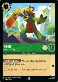 Fred - Mascot by Day (75/204) [Azurite Sea] | Gear Gaming Bentonville