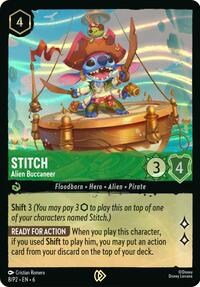 Stitch - Alien Buccaneer (Stitch Collector's Gift Set Promo) (8) [Disney Lorcana Promo Cards] | Gear Gaming Bentonville