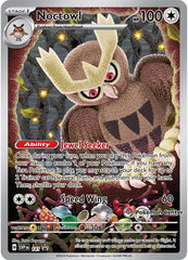 Noctowl (141) (Pokemon Center Exclusive) [Scarlet & Violet: Black Star Promos] | Gear Gaming Bentonville