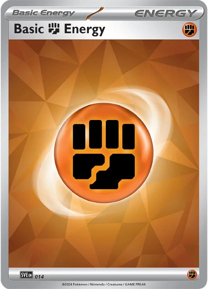 Basic Fighting Energy (014)(Holo) [Scarlet & Violet: Stellar Crown] | Gear Gaming Bentonville