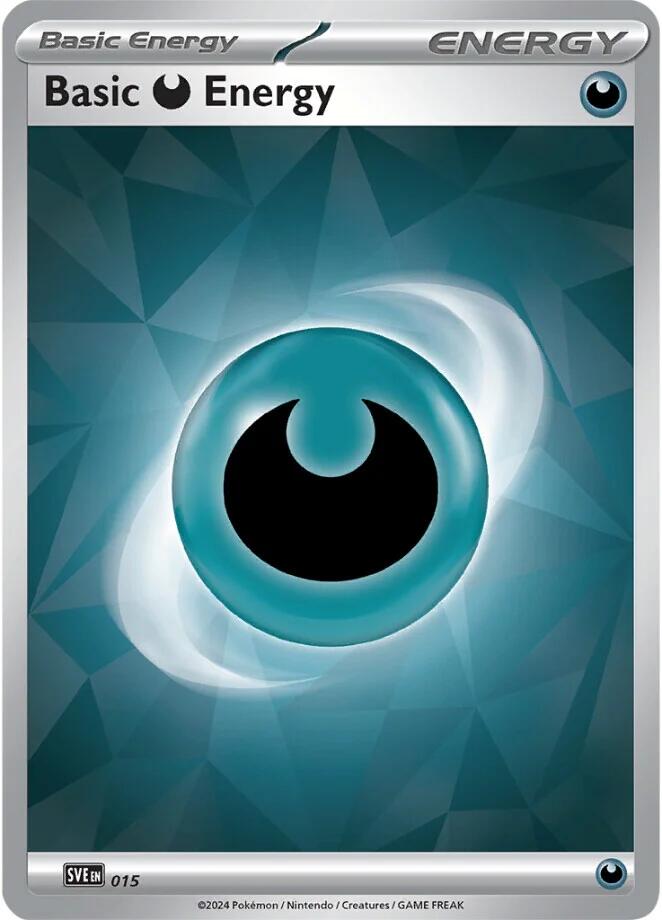Basic Darkness Energy (015)(Holo) [Scarlet & Violet: Stellar Crown] | Gear Gaming Bentonville