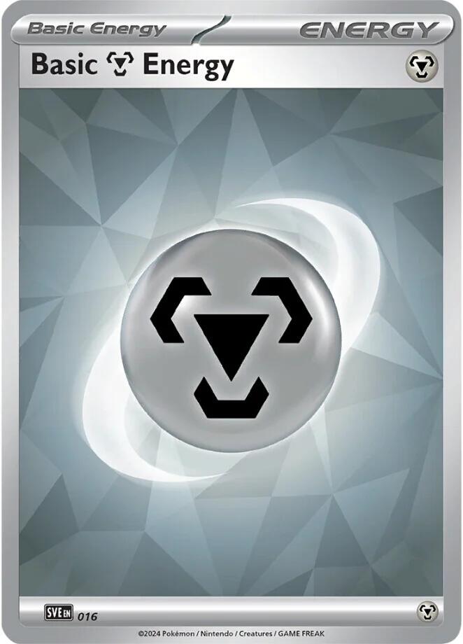 Basic Metal Energy (016)(Holo) [Scarlet & Violet: Stellar Crown] | Gear Gaming Bentonville