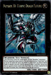 Number F0: Utopic Draco Future [MP24-EN037] Quarter Century Secret Rare | Gear Gaming Bentonville