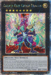 Galaxy-Eyes Cipher Dragon [MP24-EN044] Quarter Century Secret Rare | Gear Gaming Bentonville