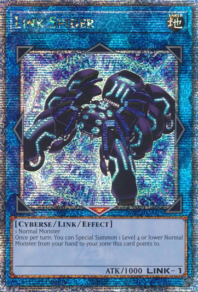 Link Spider [MP24-EN045] Quarter Century Secret Rare | Gear Gaming Bentonville