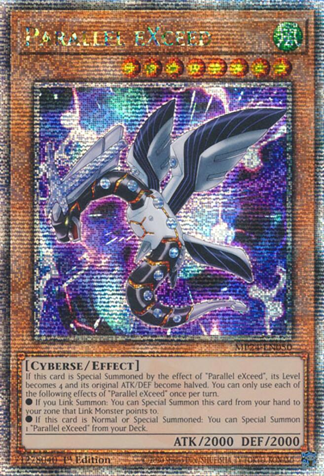 Parallel eXceed [MP24-EN050] Quarter Century Secret Rare | Gear Gaming Bentonville