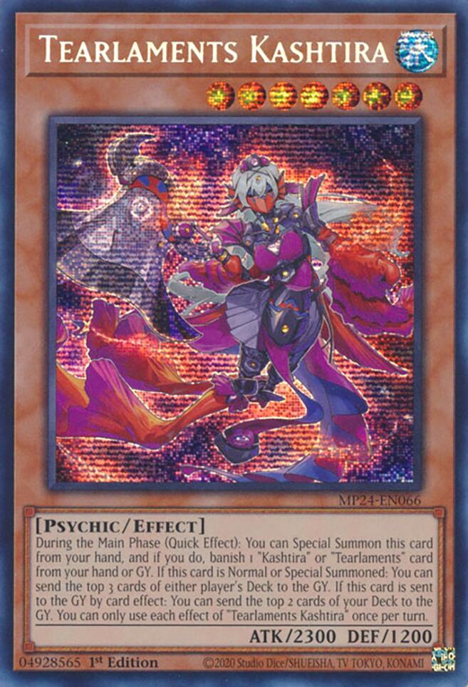 Tearlaments Kashtira [MP24-EN066] Prismatic Secret Rare | Gear Gaming Bentonville