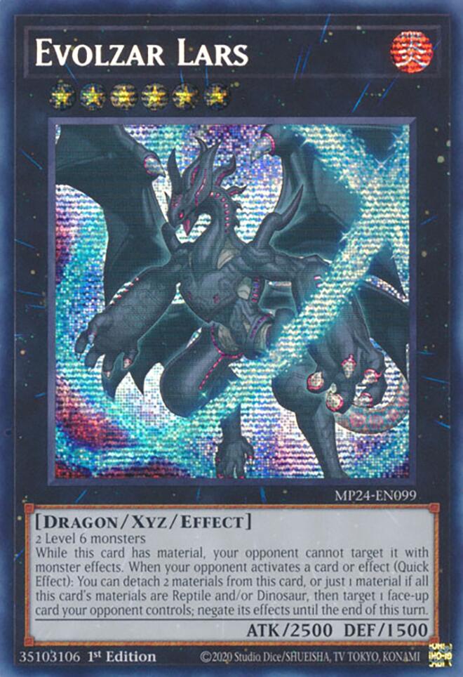 Evolzar Lars [MP24-EN099] Prismatic Secret Rare | Gear Gaming Bentonville