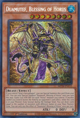 Duamutef, Blessing of Horus [MP24-EN115] Prismatic Secret Rare | Gear Gaming Bentonville