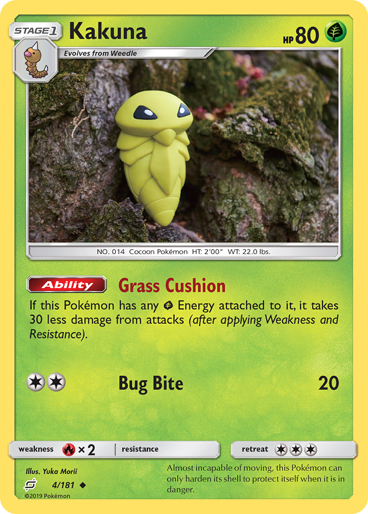 Kakuna (4/181) [Sun & Moon: Team Up] | Gear Gaming Bentonville