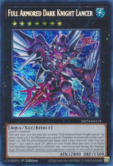 Full Armored Dark Knight Lancer [MP24-EN118] Prismatic Secret Rare | Gear Gaming Bentonville