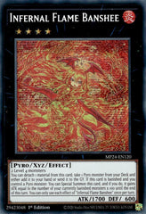 Infernal Flame Banshee [MP24-EN120] Prismatic Secret Rare | Gear Gaming Bentonville