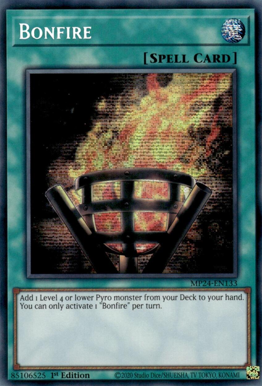 Bonfire [MP24-EN133] Prismatic Secret Rare | Gear Gaming Bentonville