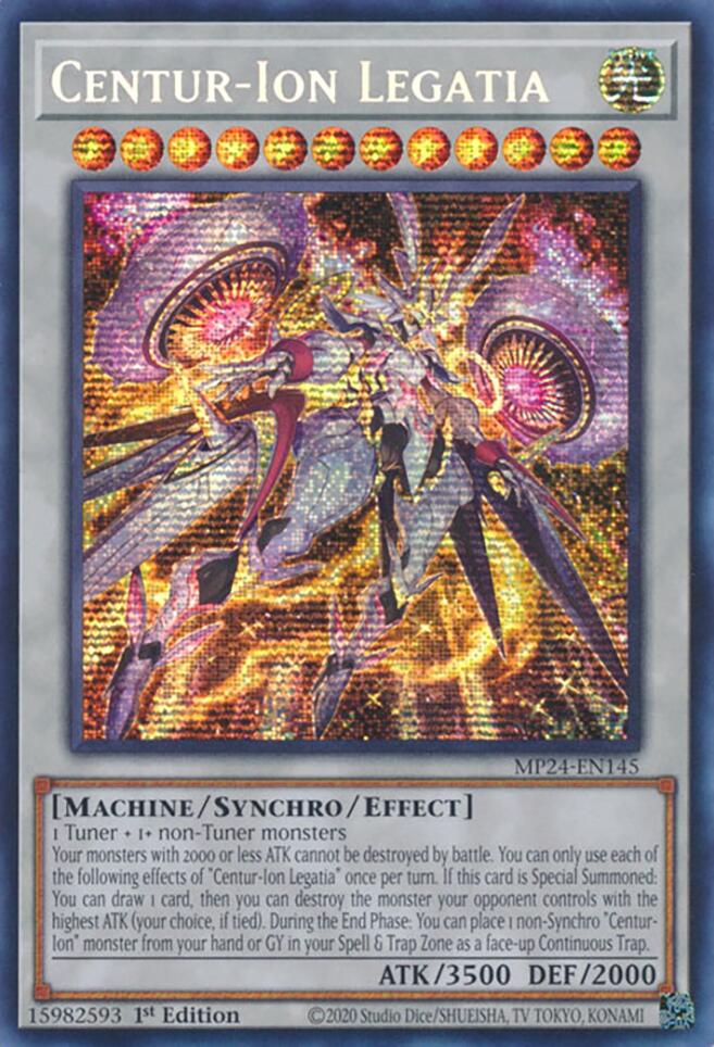 Centur-Ion Legatia [MP24-EN145] Prismatic Secret Rare | Gear Gaming Bentonville