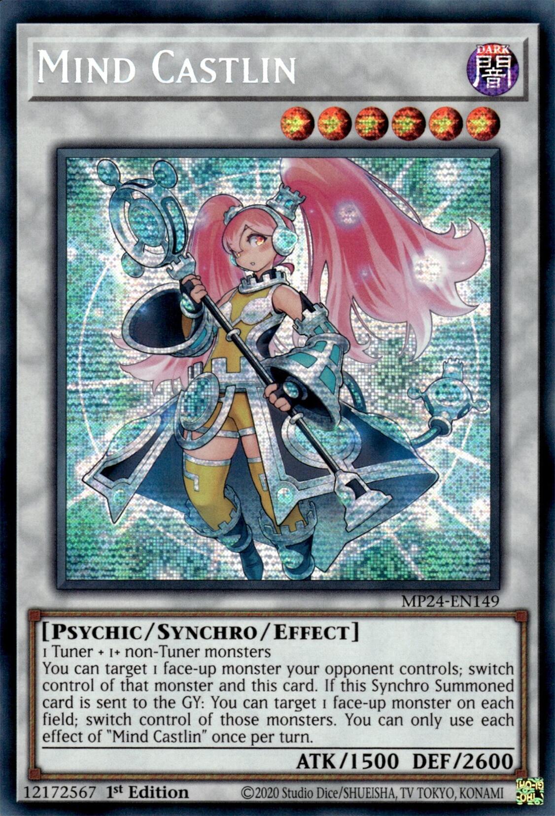 Mind Castlin [MP24-EN149] Prismatic Secret Rare | Gear Gaming Bentonville