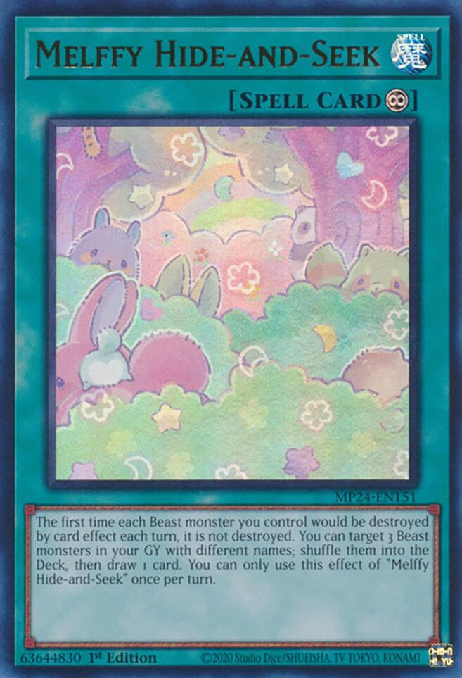 Melffy Hide-and-Seek [MP24-EN151] Ultra Rare | Gear Gaming Bentonville