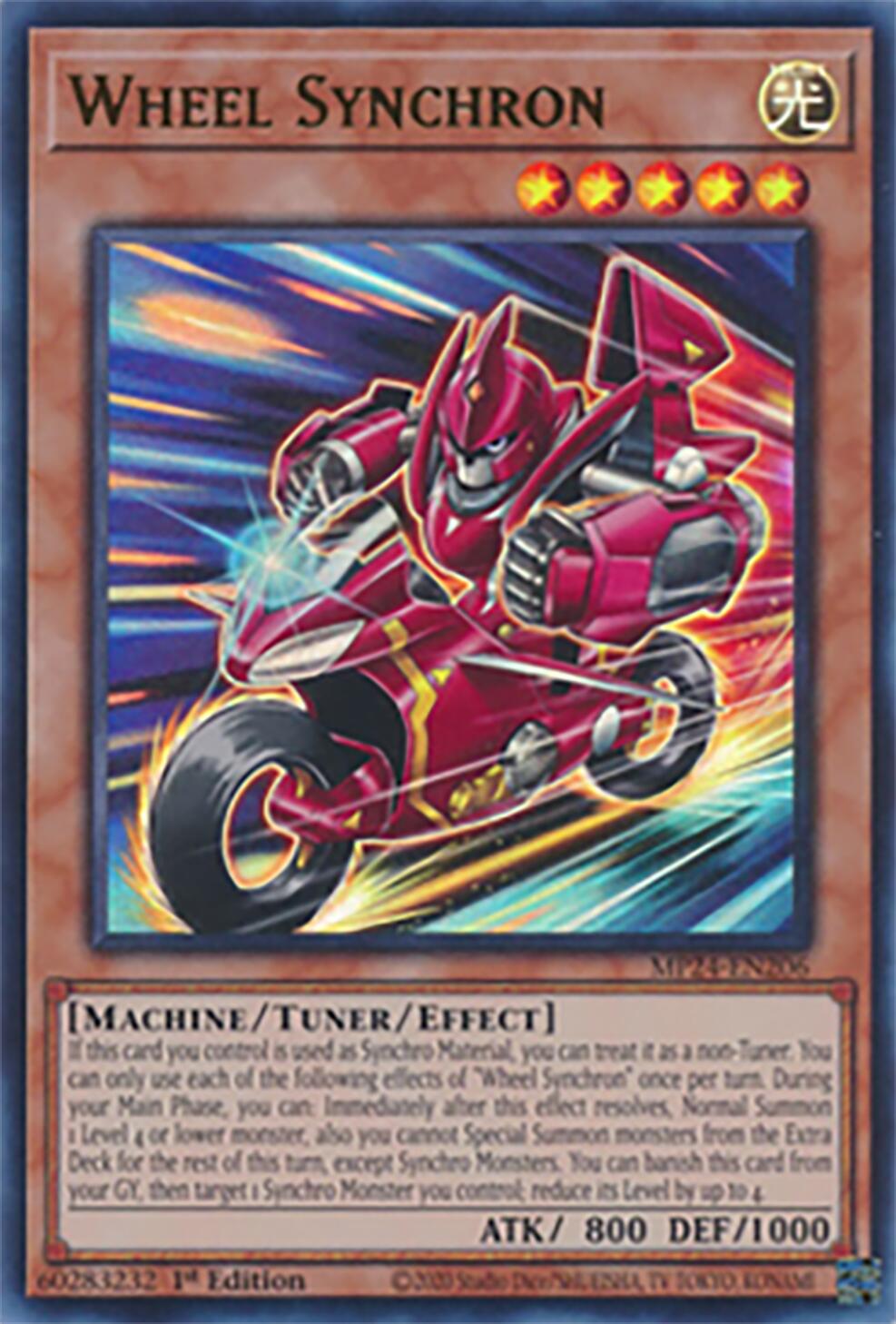 Wheel Synchron [MP24-EN206] Ultra Rare | Gear Gaming Bentonville