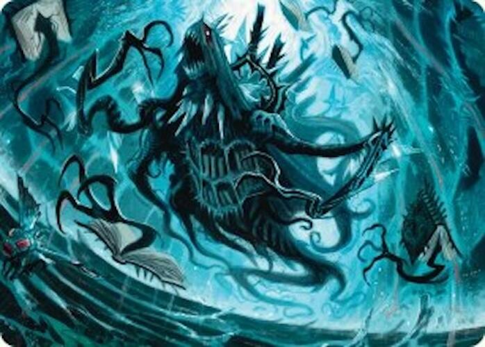 Overlord of the Floodpits Art Card [Duskmourn: House of Horror Art Series] | Gear Gaming Bentonville