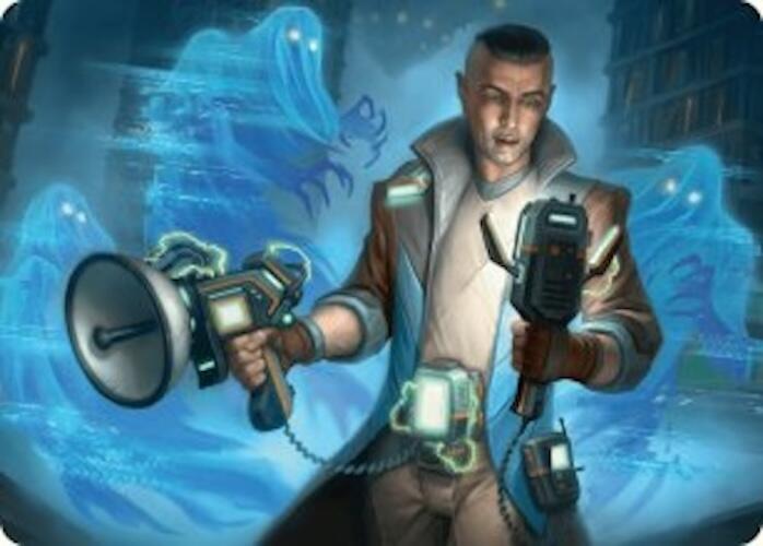 Paranormal Analyst Art Card [Duskmourn: House of Horror Art Series] | Gear Gaming Bentonville