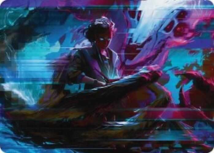 Demonic Counsel Art Card (32/54) [Duskmourn: House of Horror Art Series] | Gear Gaming Bentonville