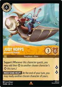Judy Hopps - Resourceful Rabbit (15/204) [Azurite Sea] | Gear Gaming Bentonville