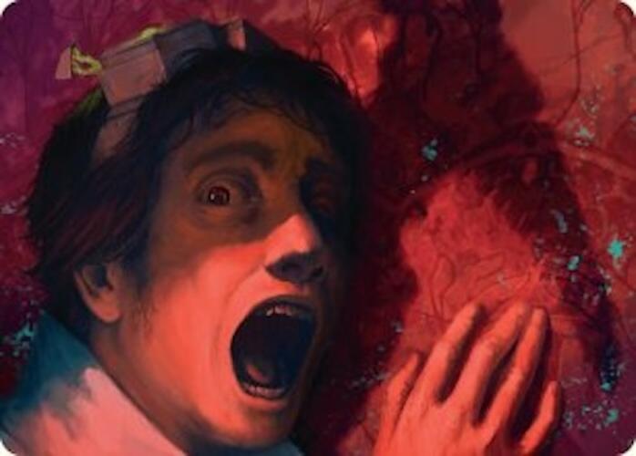 Murder Art Card [Duskmourn: House of Horror Art Series] | Gear Gaming Bentonville