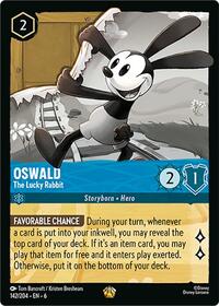 Oswald - The Lucky Rabbit (142/204) [Azurite Sea] | Gear Gaming Bentonville