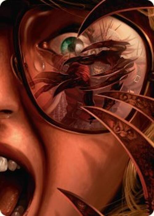 Razorkin Needlehead Art Card [Duskmourn: House of Horror Art Series] | Gear Gaming Bentonville