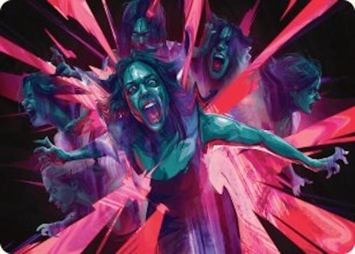 Waltz of Rage Art Card [Duskmourn: House of Horror Art Series] | Gear Gaming Bentonville