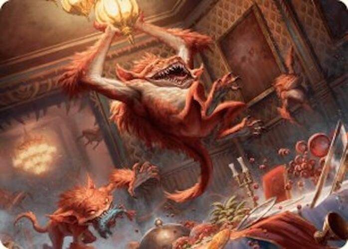 Midnight Mayhem Art Card [Duskmourn: House of Horror Art Series] | Gear Gaming Bentonville