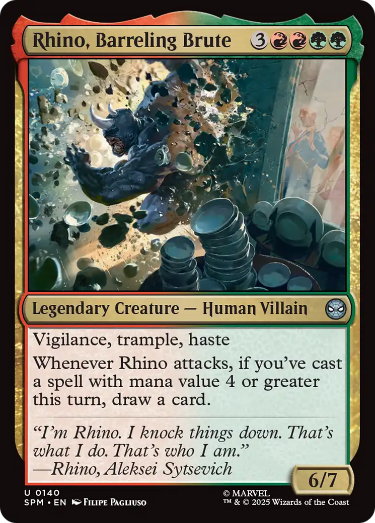 Rhino, Barreling Brute [Marvel's Spider-Man] | Gear Gaming Bentonville