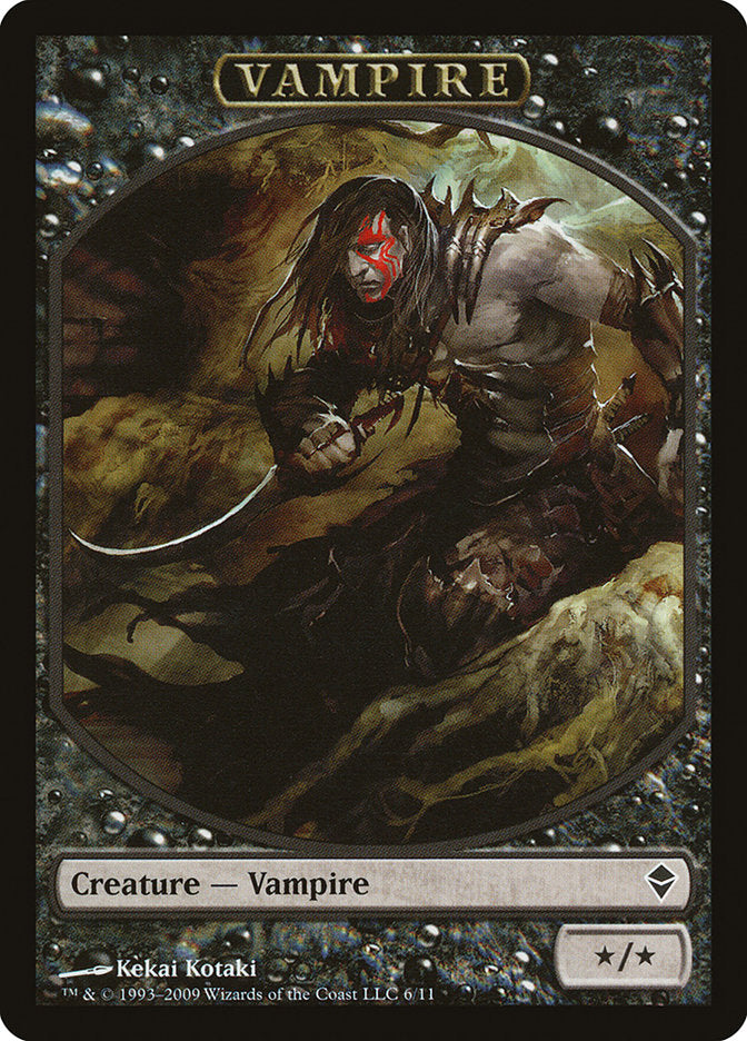 Vampire Token [Zendikar Tokens] | Gear Gaming Bentonville