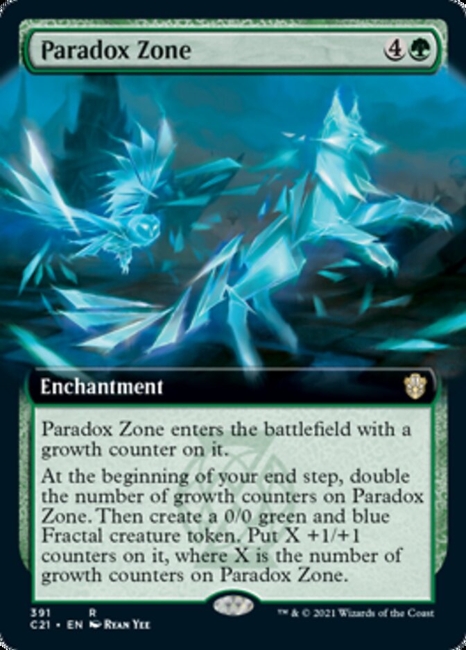 Paradox Zone (Extended Art) [Commander 2021] | Gear Gaming Bentonville