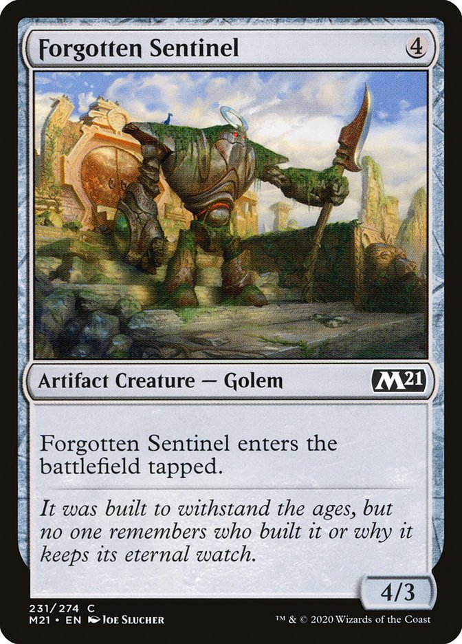 Forgotten Sentinel [Core Set 2021] | Gear Gaming Bentonville