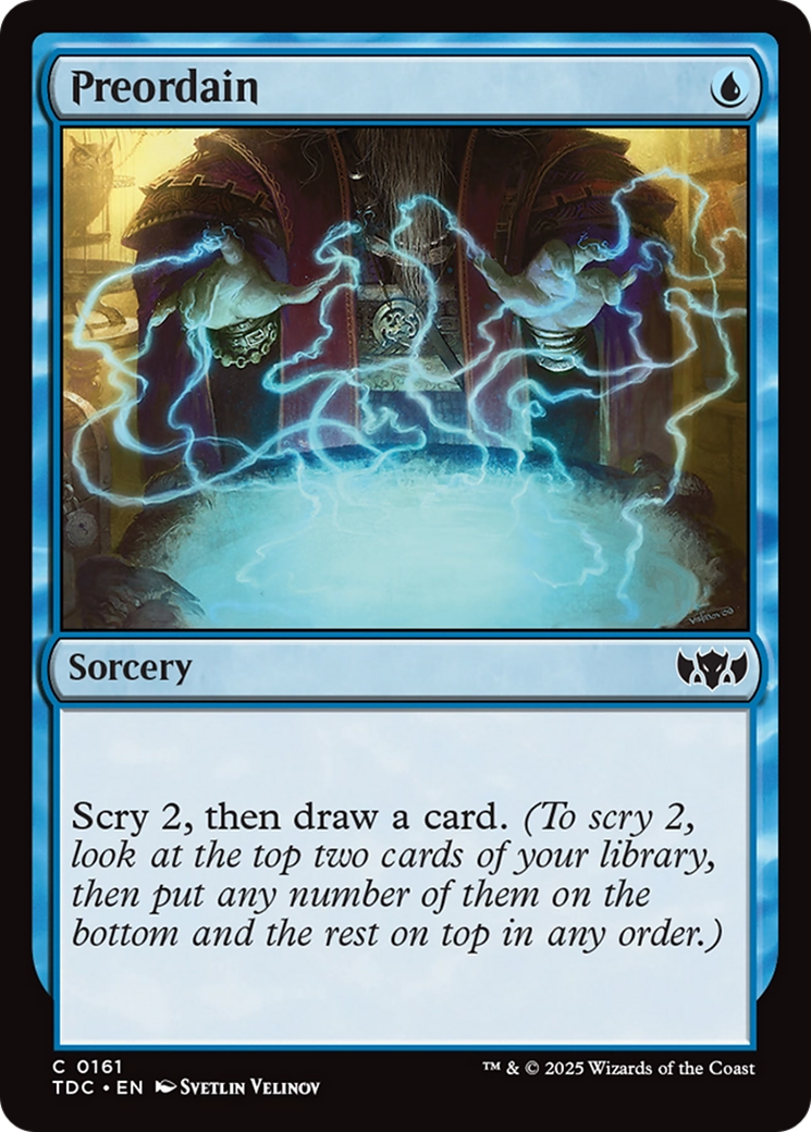 Preordain [Tarkir: Dragonstorm Commander] | Gear Gaming Bentonville